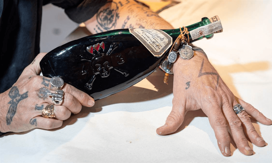 Johnny Depp's Three Hearts Rum Debuts as a Caribbean Super-Premium